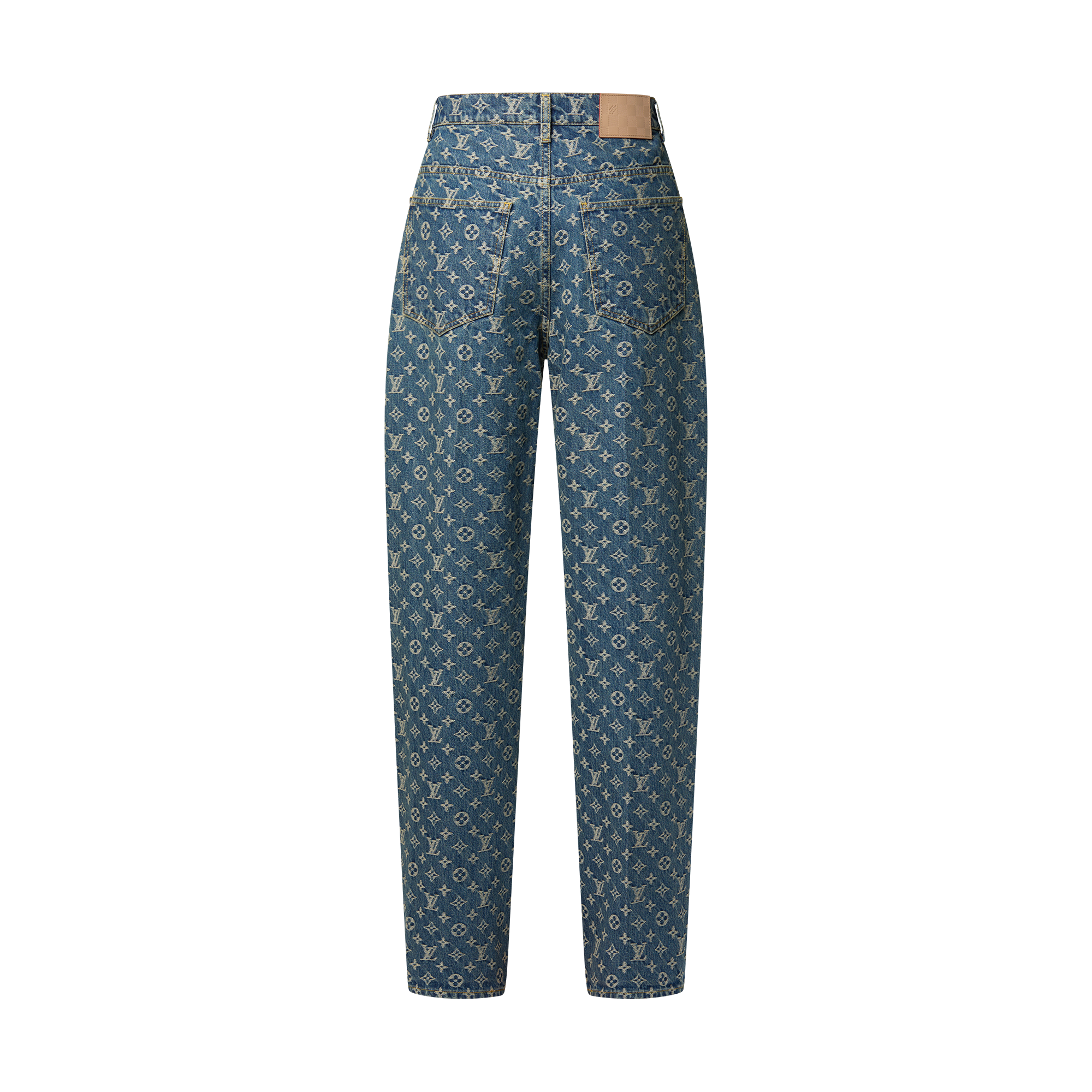裁縫済　jent louis Bicolor Semi-Flare Denim Jent Louis Bicolor Semi-Flare Denim - メルカリ